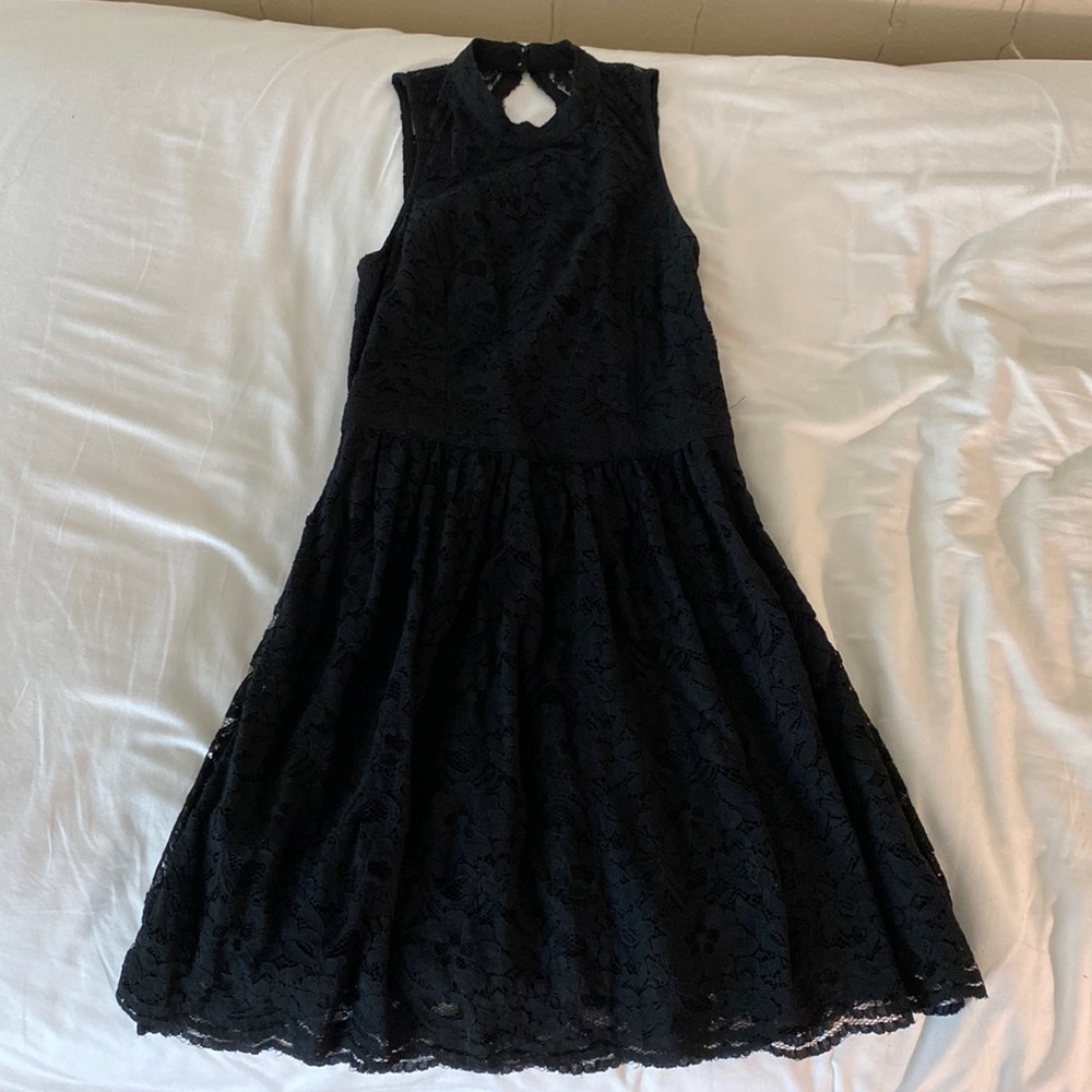 Hollister Black Lace Dress